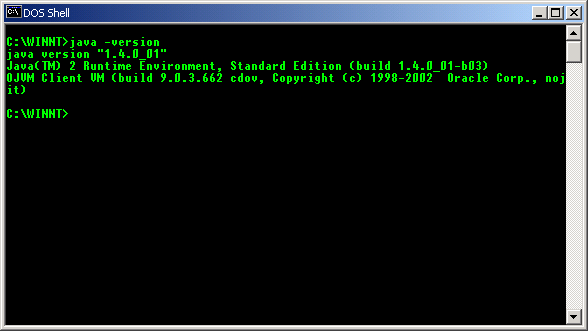 Console Output